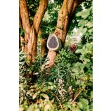 Ξενώνας για έντομα Essential bee hotel, ινώδης, γκρι, 18 εκ.