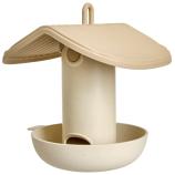 Τροφοδότης Cosy feeder σε σχήμα σιλό, χρώμα μανιτάρι-μπεζ, 18 εκ.