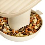 Τροφοδότης Cosy feeder σε σχήμα σιλό, χρώμα μανιτάρι-μπεζ, 18 εκ.