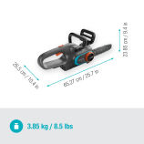 Gardena Αλυσοπρίονο με μπαταρία PowerSaw 250/18V P4A solo
