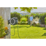 Gardena PowerRoll XL επιτοίχια θήκη για σωλήνα 35 m, λευκή - χωρίς μπαταρία