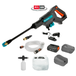 Gardena Ακουμπατέρ μεσαίας πίεσης AquaClean 24/18V P4A Premium - σετ