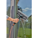 Gardena Cleansystem καθαριστής παραθύρων, καθαριστής παραθύρων με μικροΐνες και άκρη σκούπισμα