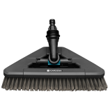 Gardena Cleansystem χειροκίνητη βούρτσα με μαλακές τρίχες, για τον καθαρισμό ευαίσθητων επιφανειών
