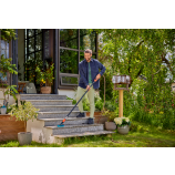 Gardena Cleansystem χειροκίνητη σκληρή βούρτσα Flex, βούρτσα καθαρισμού, ανθεκτικές επιφάνειες
