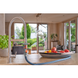Gardena Υφασμάτινος σωλήνας Liano™ 10 m με σύνδεσμο για εσωτερικές βρύσες - σετ