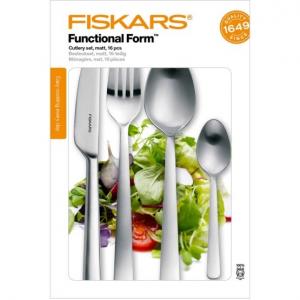 Σετ μαχαιροπήρουνων Fiskars Functional Form™, 16 τεμαχίων, ματ φινίρισμα 1002958