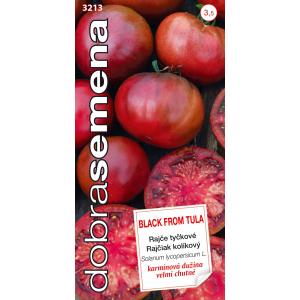 Καλή σπόροι Tomato Noire de Crimea Black From Tula 30s