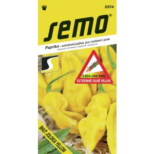 Σπόροι Πράσινο καυτερό πιπέρι Bhut Jolokia Κίτρινο 15s SHU 1 050 000