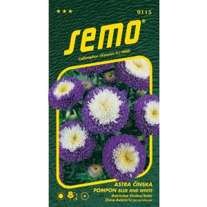 Semo Astra πορσελάνη Pompon μπλε και λευκό 0,5 g