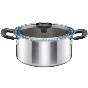 Fiskars Γλάστρα με καπάκι, 3,0 L / 20 cm, ανοξείδωτο ατσάλι 1072316