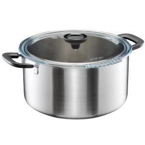 Fiskars Γλάστρα με καπάκι, 7,0 L / 26 cm, ανοξείδωτο ατσάλι 1072318