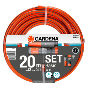 Gardena Σωλήνας Basic 13 mm (1/2"), 20 m - σετ