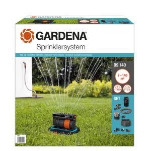 Gardena Πλήρης σειρά με τηλεσκοπικό τετραπλό ψεκαστήρα OS 140