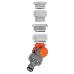 Gardena Περιστρεφόμενος σύνδεσμος για βρύση 33,3 mm (G 1") / 26,5 mm (G 3/4") / 21 mm (G 1/2")